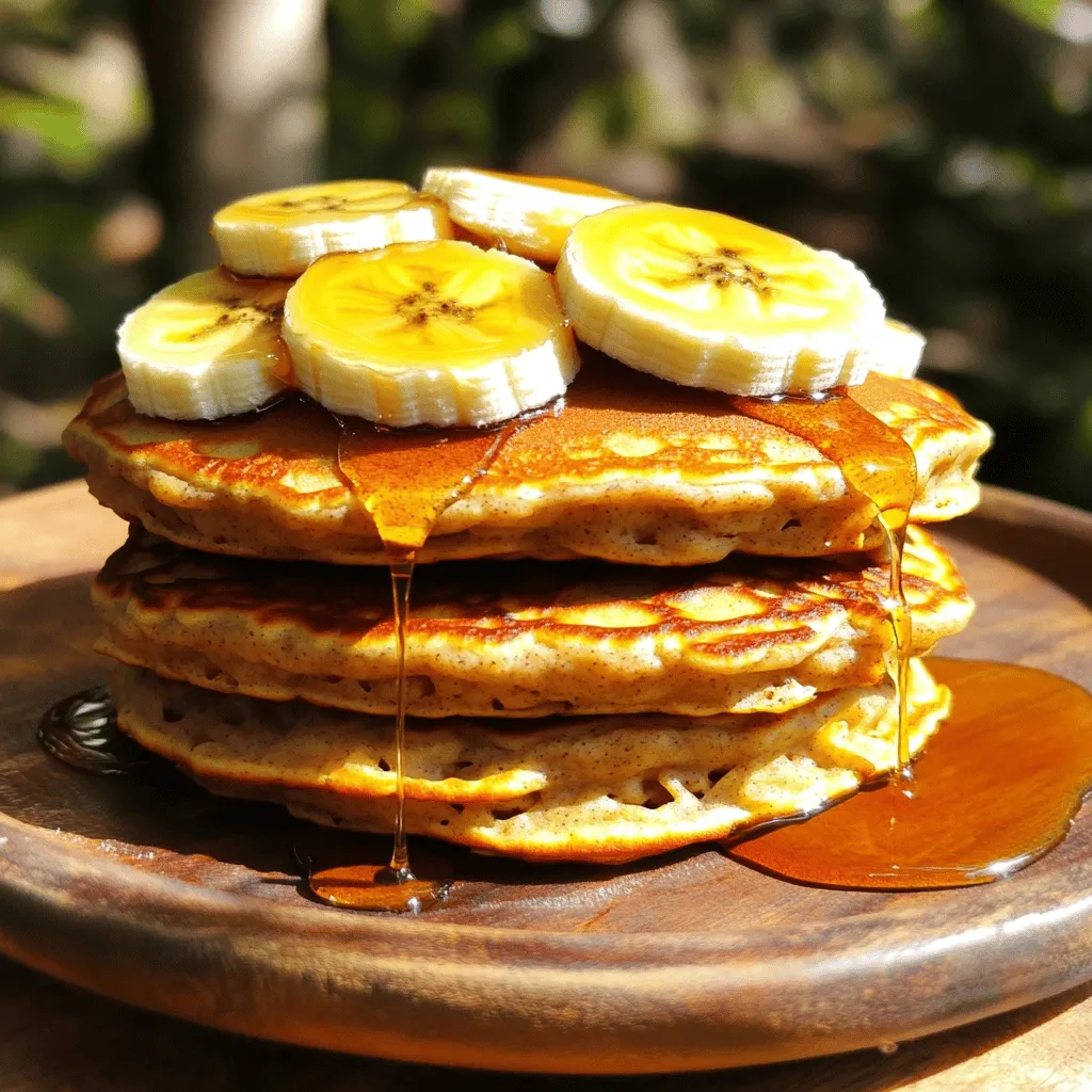 Banana Oatmeal Pancakes Perfectly Fluffy Recipe