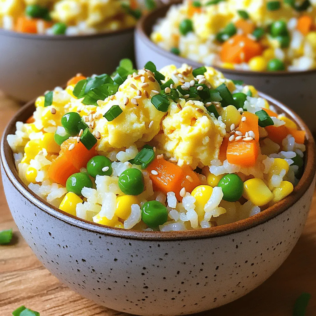 Easy Egg Fried Rice Flavorful and Quick Meal Prep