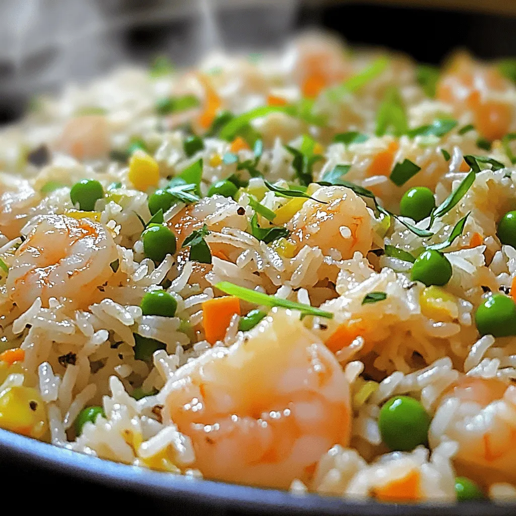 Minute Garlic Shrimp Fried Rice Simple and Tasty Dish