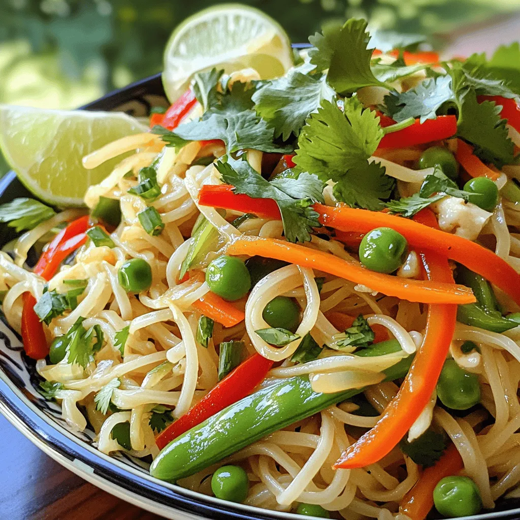 Spicy Thai Noodles Flavorful and Easy to Prepare Dish