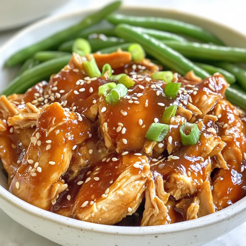 Slow Cooker Honey Garlic Chicken Easy and Tasty Meal
