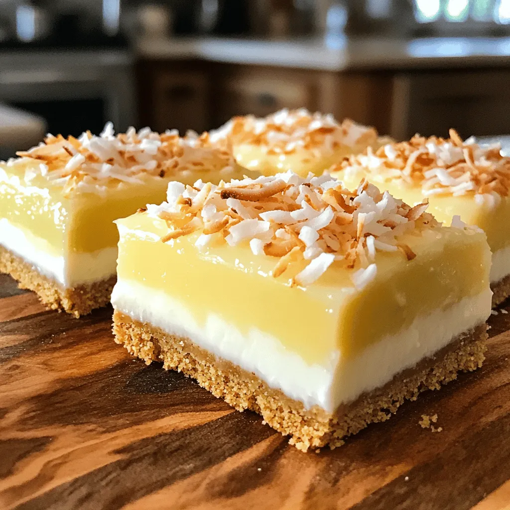 Coconut Cream Pie Bars Irresistible and Simple Treat