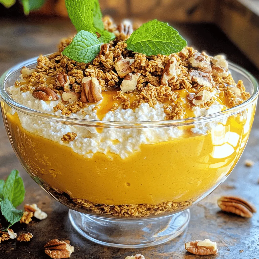 High-Protein Pumpkin Pie Cottage Cheese Bowl Delight
