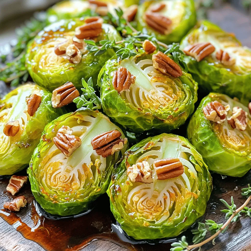 Maple Roasted Brussels Sprouts Flavorful and Easy Recipe