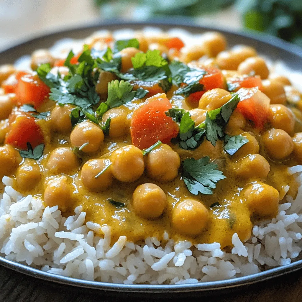 Vegan Chickpea Curry Flavorful and Easy Meal Idea