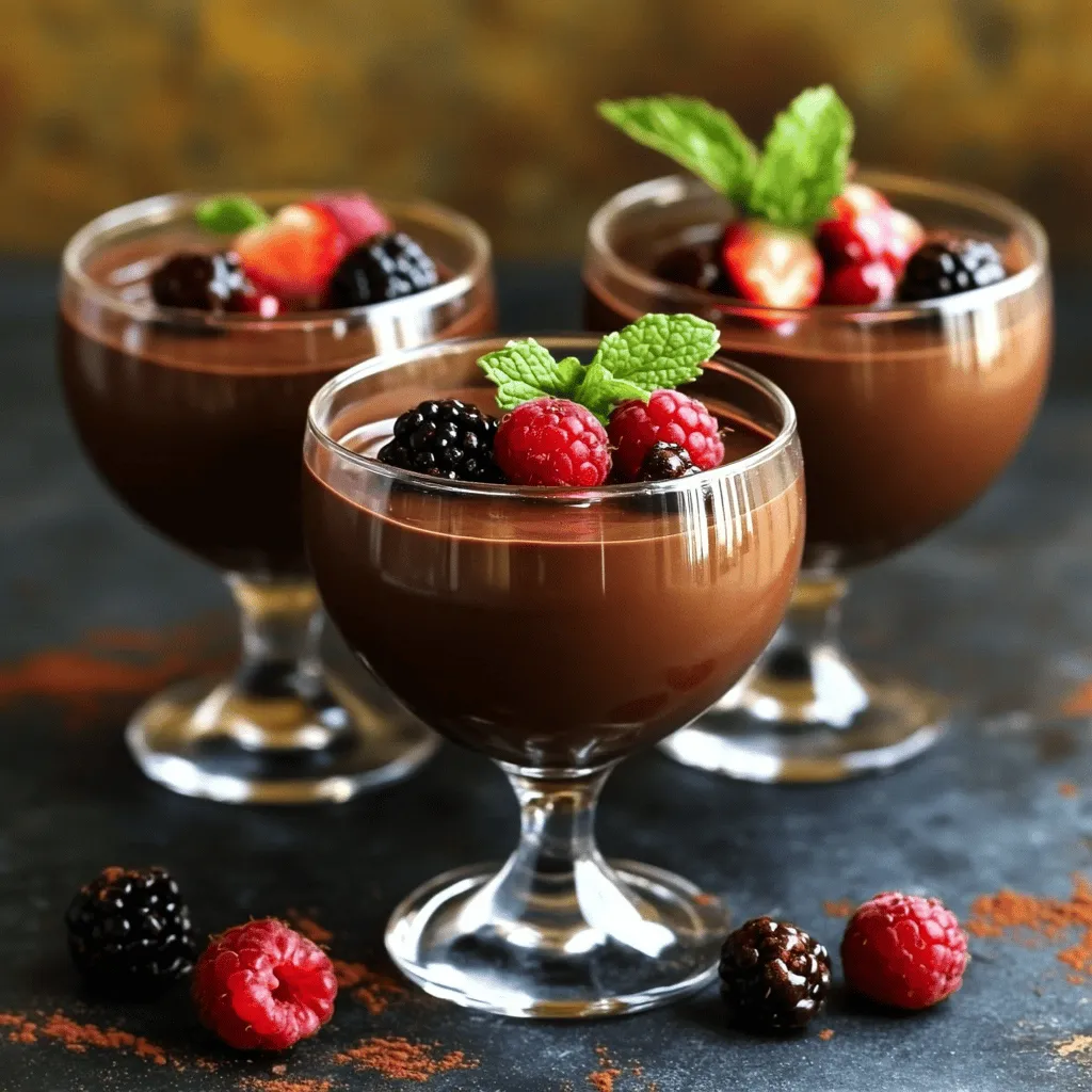 Vegan Chocolate Mousse Simple and Delicious Recipe