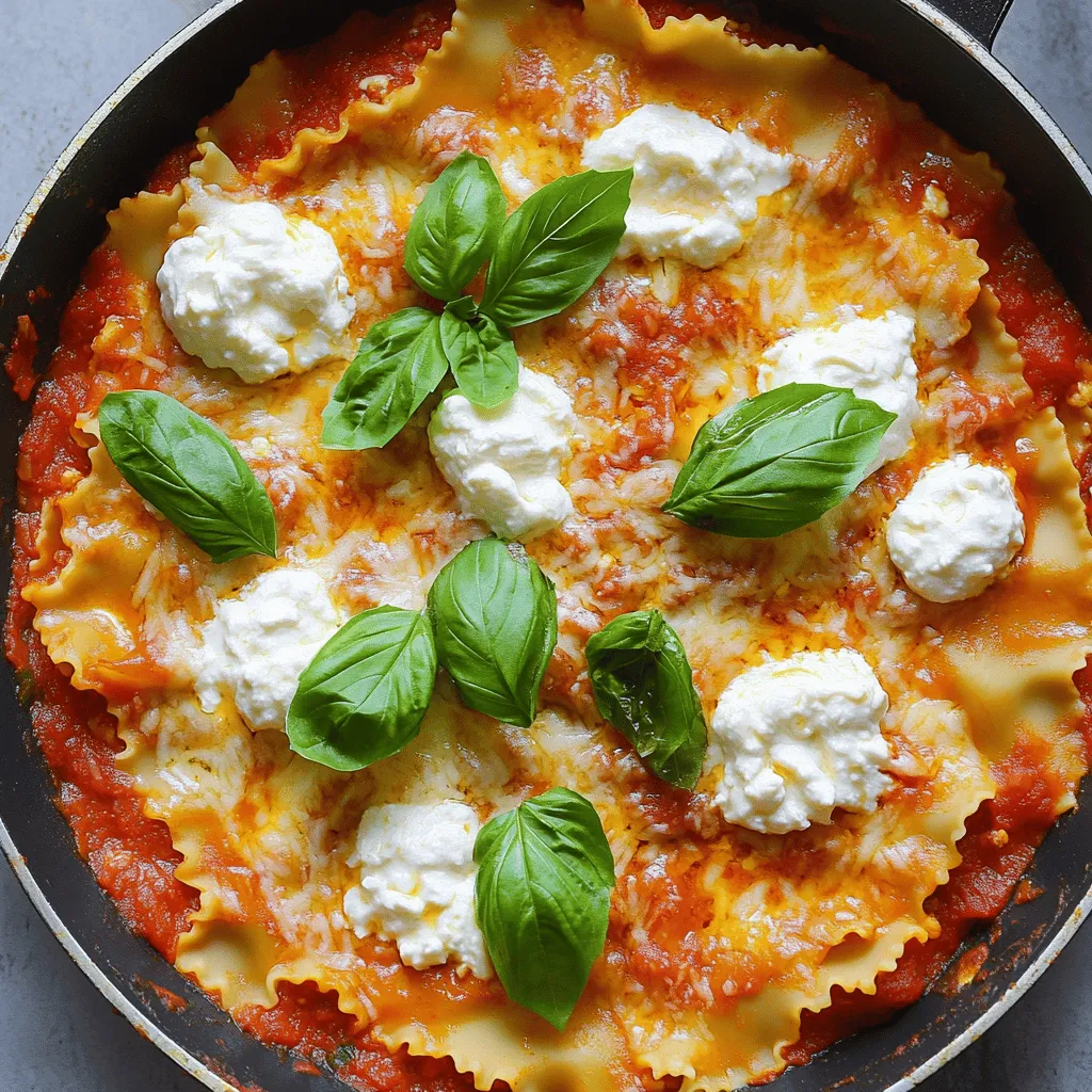 Easy Skillet Lasagna Quick and Flavorful Dinner Recipe