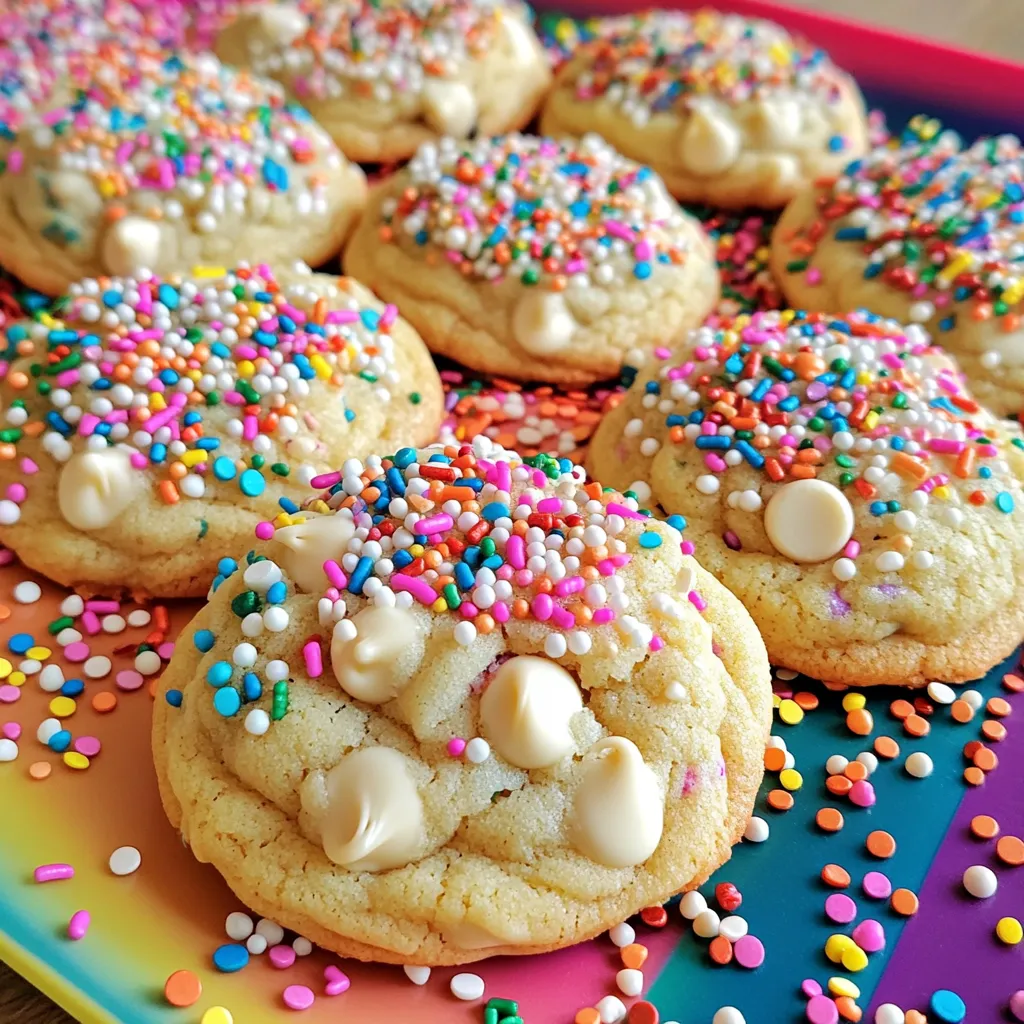 Funfetti Birthday Cake Cookies Delightfully Sweet Treat