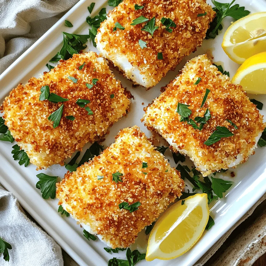 Air Fryer Parmesan Crusted Cod Simple and Tasty Dish