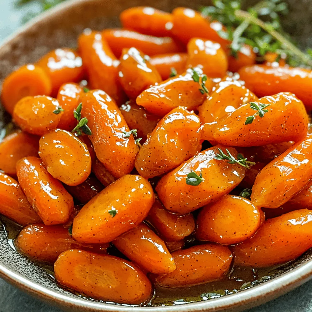 Maple Glazed Carrots Savory and Flavorful Side Dish