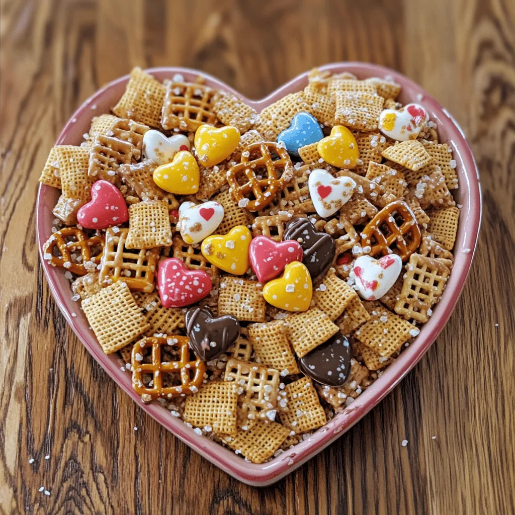 Valentine Chex Mix Irresistible Treat for Lovers