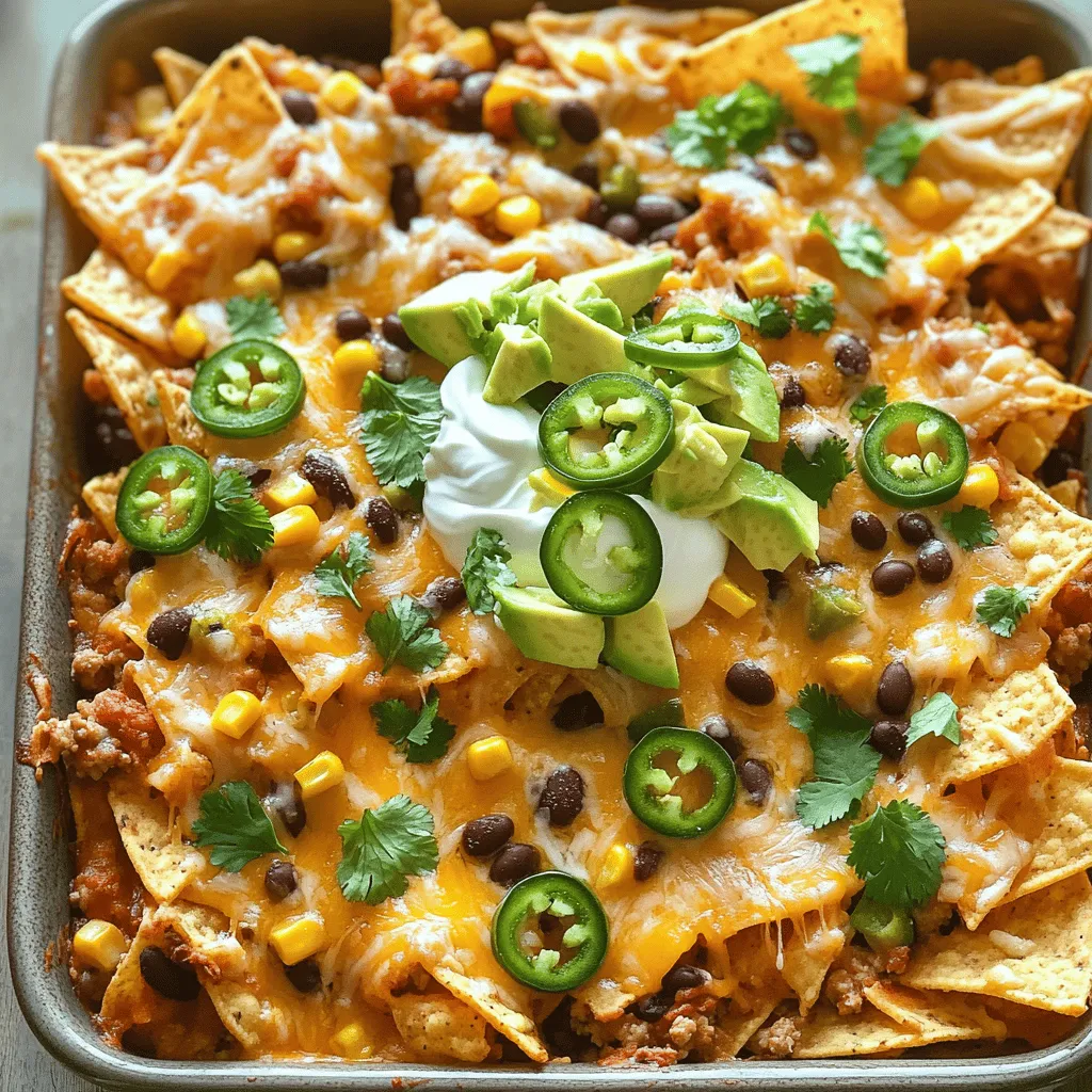 Loaded Nacho Casserole Flavorful and Easy Delight