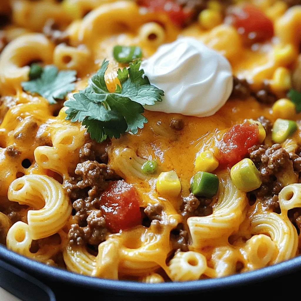 One-Pot Cheesy Taco Pasta Simple Family Delight