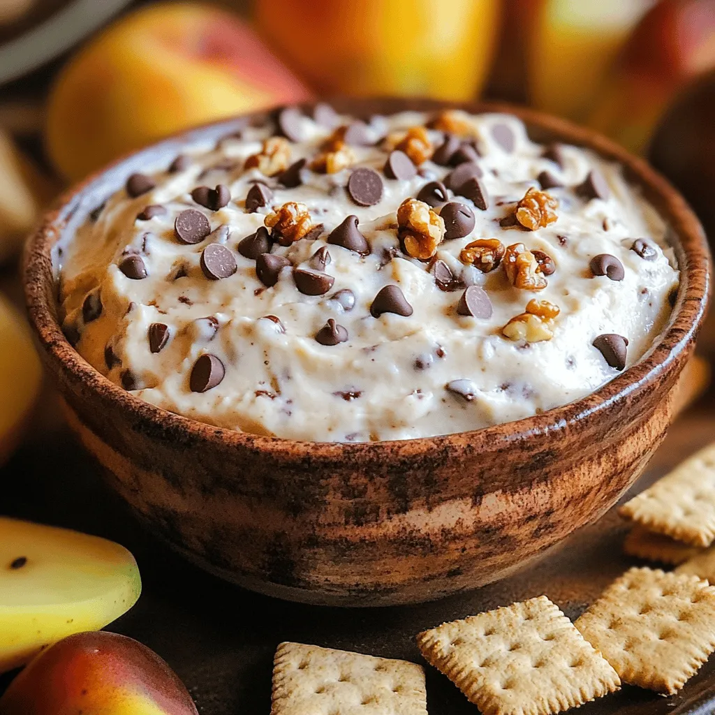 Chocolate Chip Cookie Dough Dip Easy and Fun Snack
