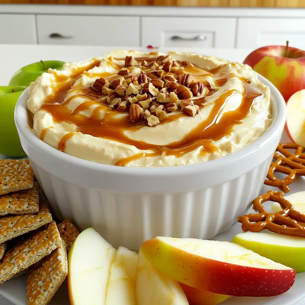 Caramel Apple Cream Cheese Dip Easy and Flavorful Treat