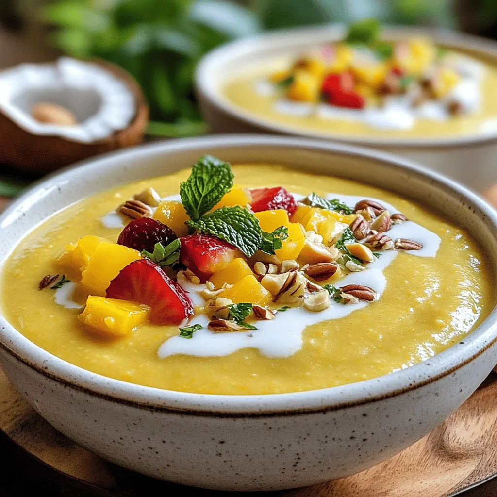 Creamy Jamaican Cornmeal Porridge Simple and Tasty