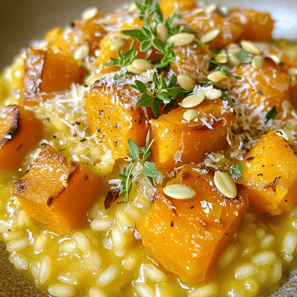 Butternut Squash Risotto Creamy and Flavorful Dish