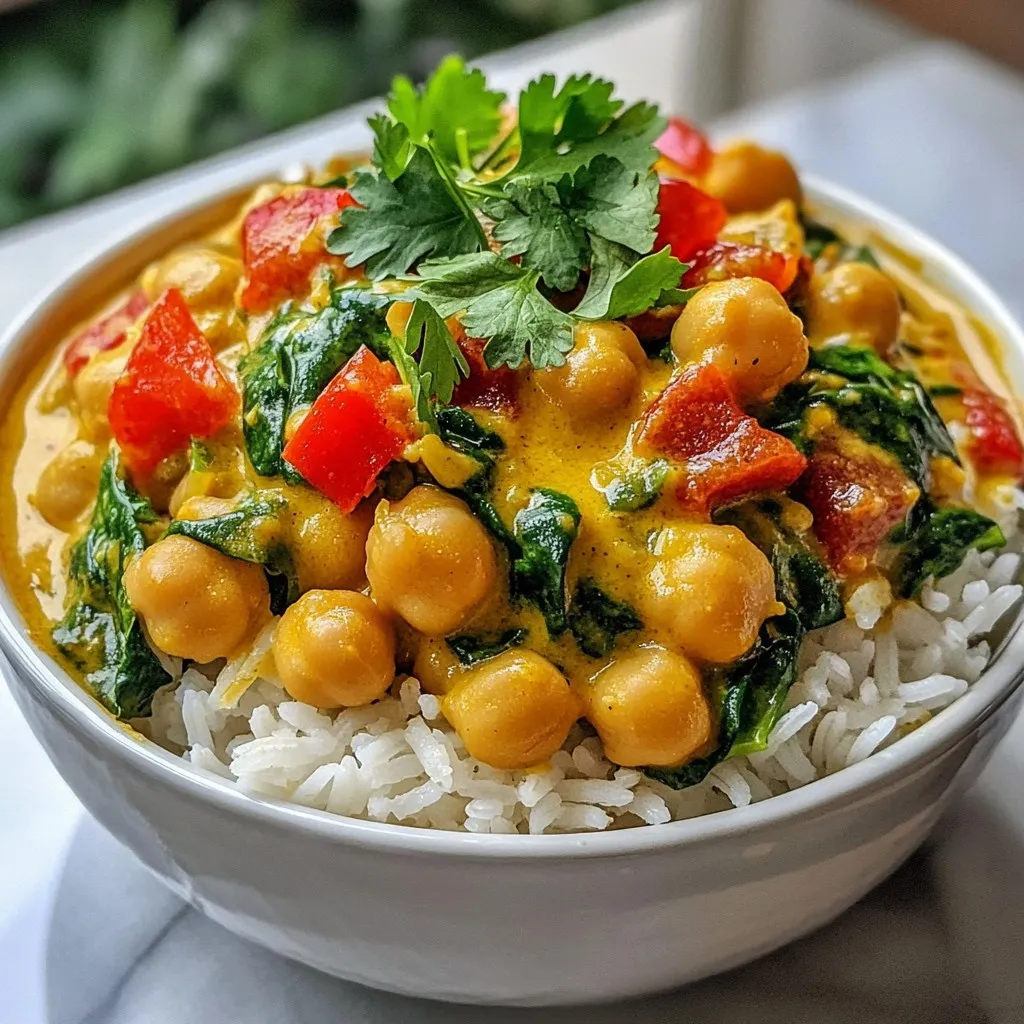 Coconut Curry Chickpea Stew Flavorful and Easy Recipe