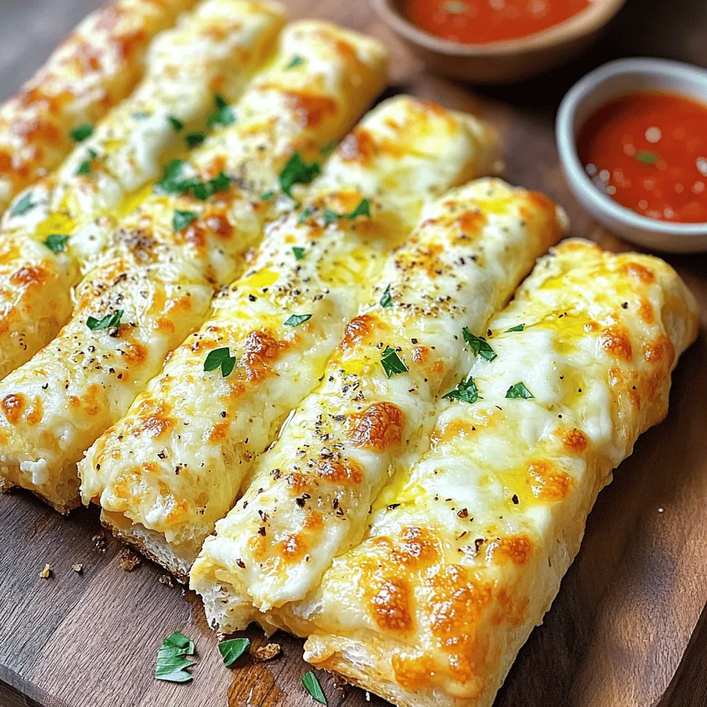 Cheesy Garlic Breadsticks Delightful and Easy Recipe