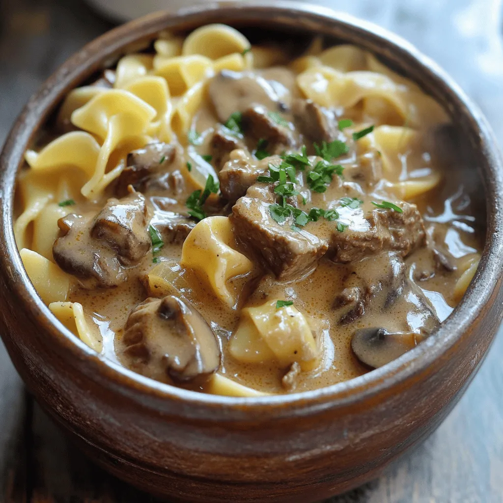 Instant Pot Beef Stroganoff Quick and Easy Recipe
