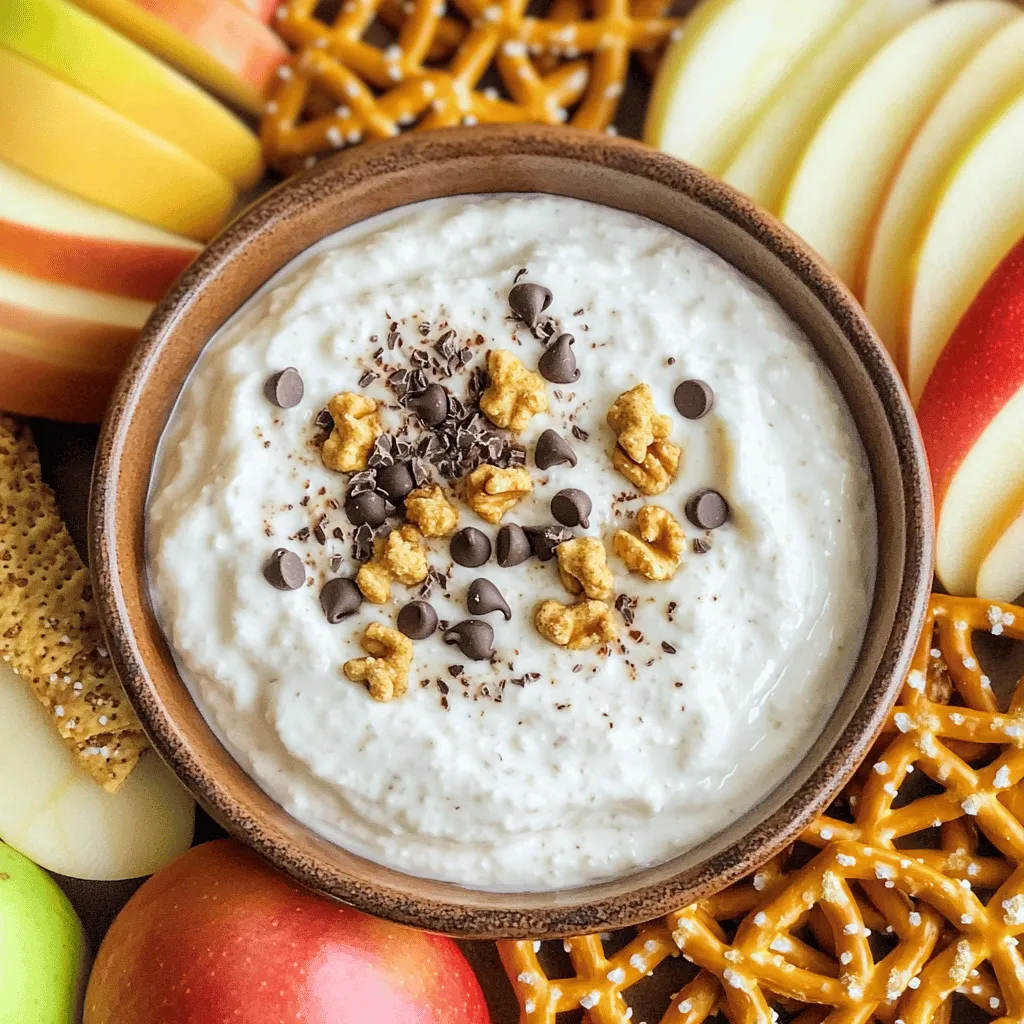Cookie Dough Greek Yogurt Dip Flavorful and Fun Snack