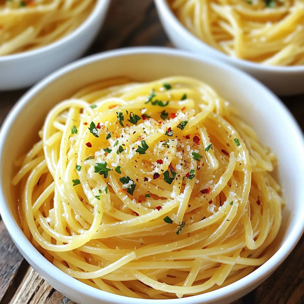 Minute Garlic Butter Pasta Simple and Quick Meal