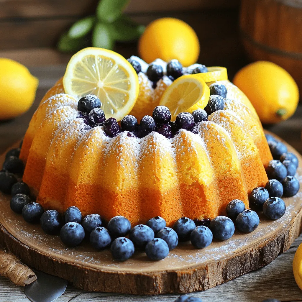 Lemon Blueberry Pound Cake Delightfully Simple Recipe