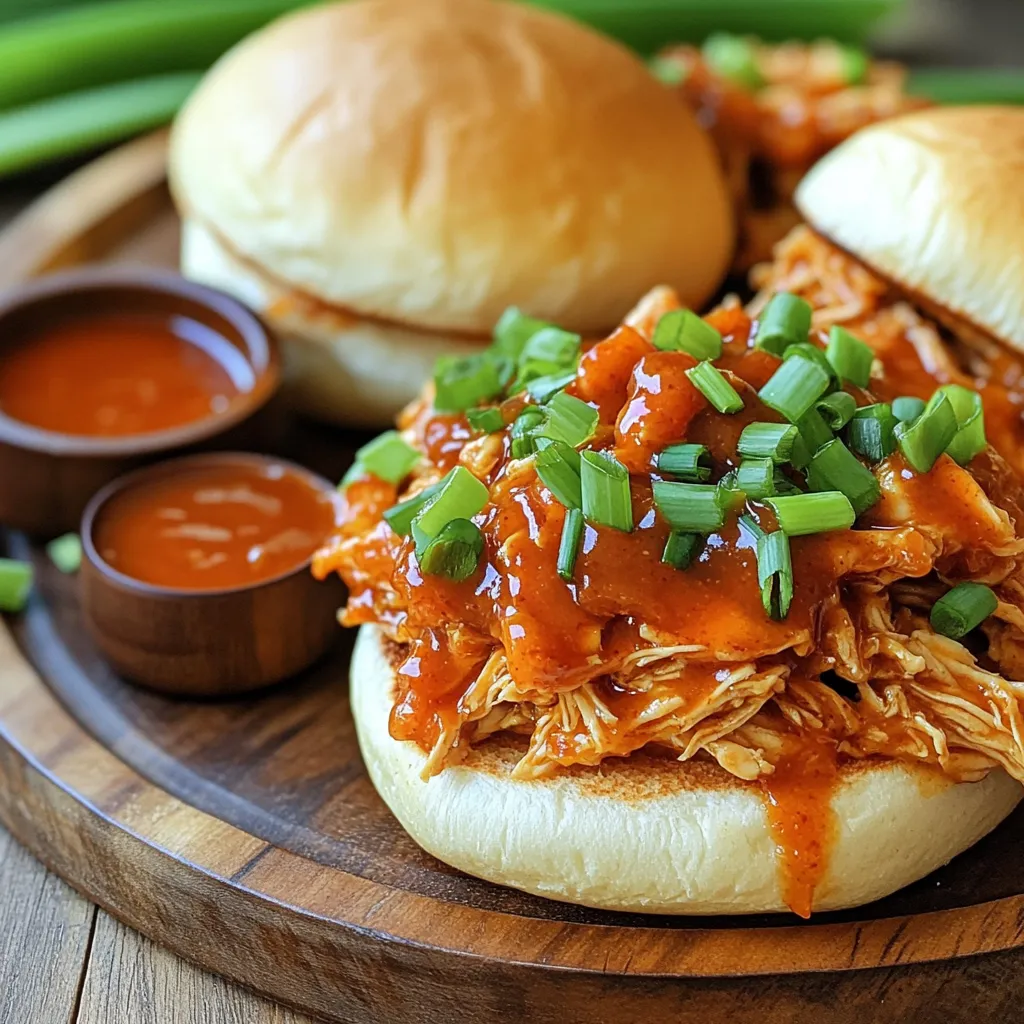Sweet Chili Pulled Chicken Slow Cooker Delight