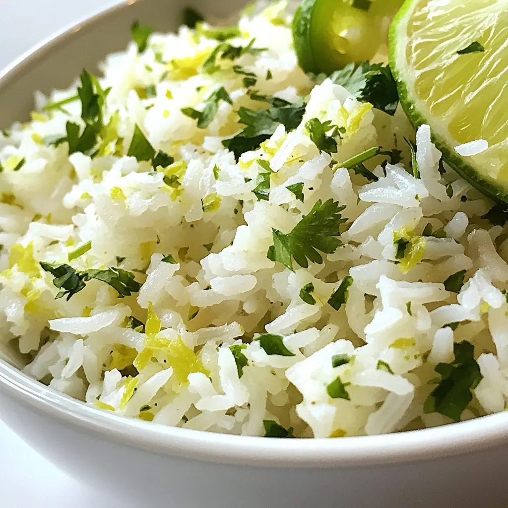 Cilantro Lime Rice Flavorful and Easy Recipe Guide
