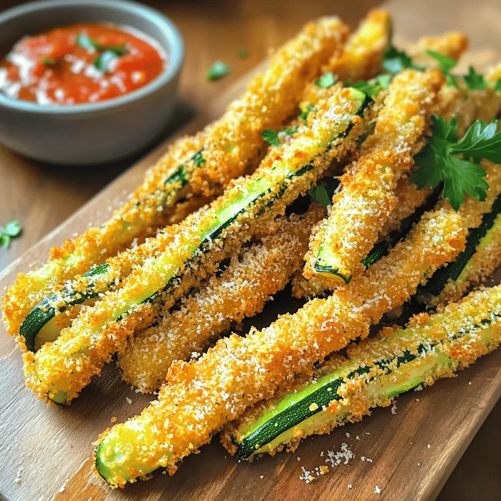 Air Fryer Zucchini Fries Quick and Tasty Recipe
