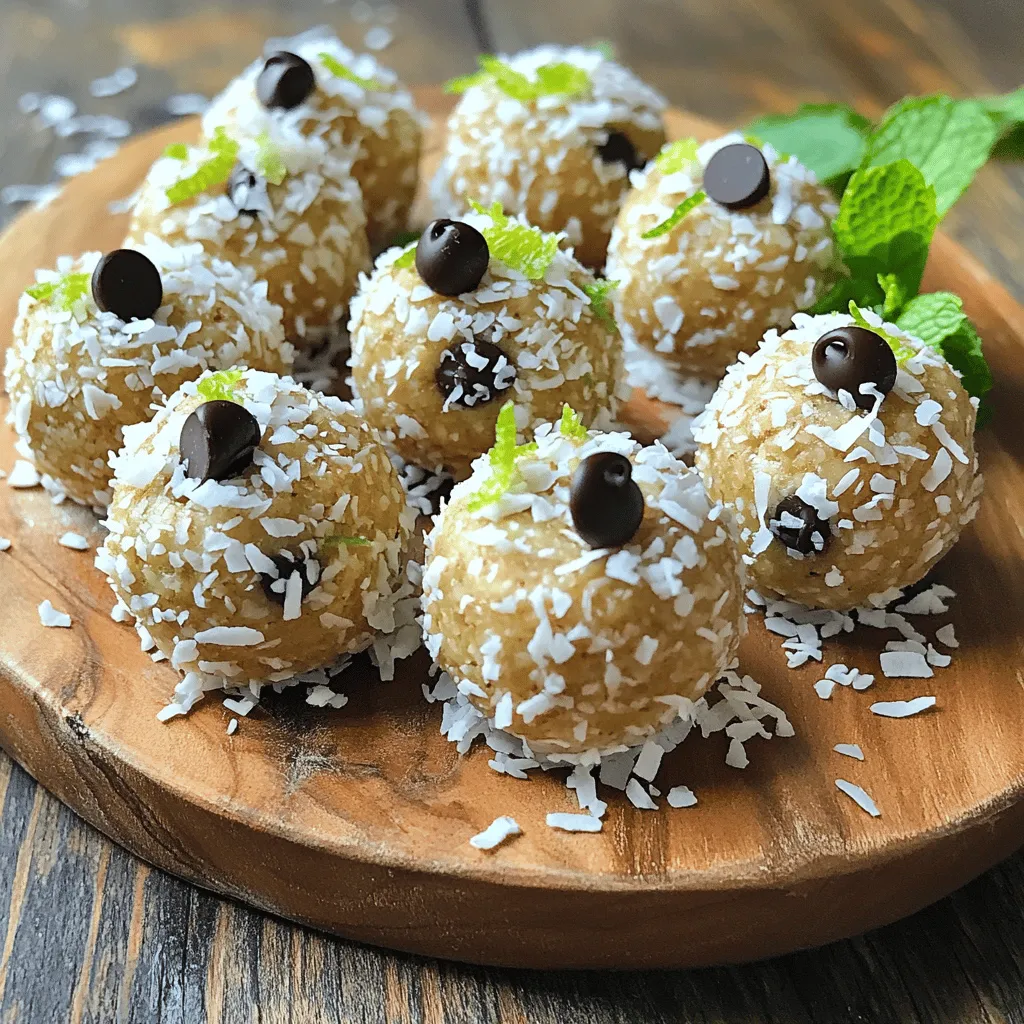 Coconut Lime Energy Bites Simple and Nutritious Snack