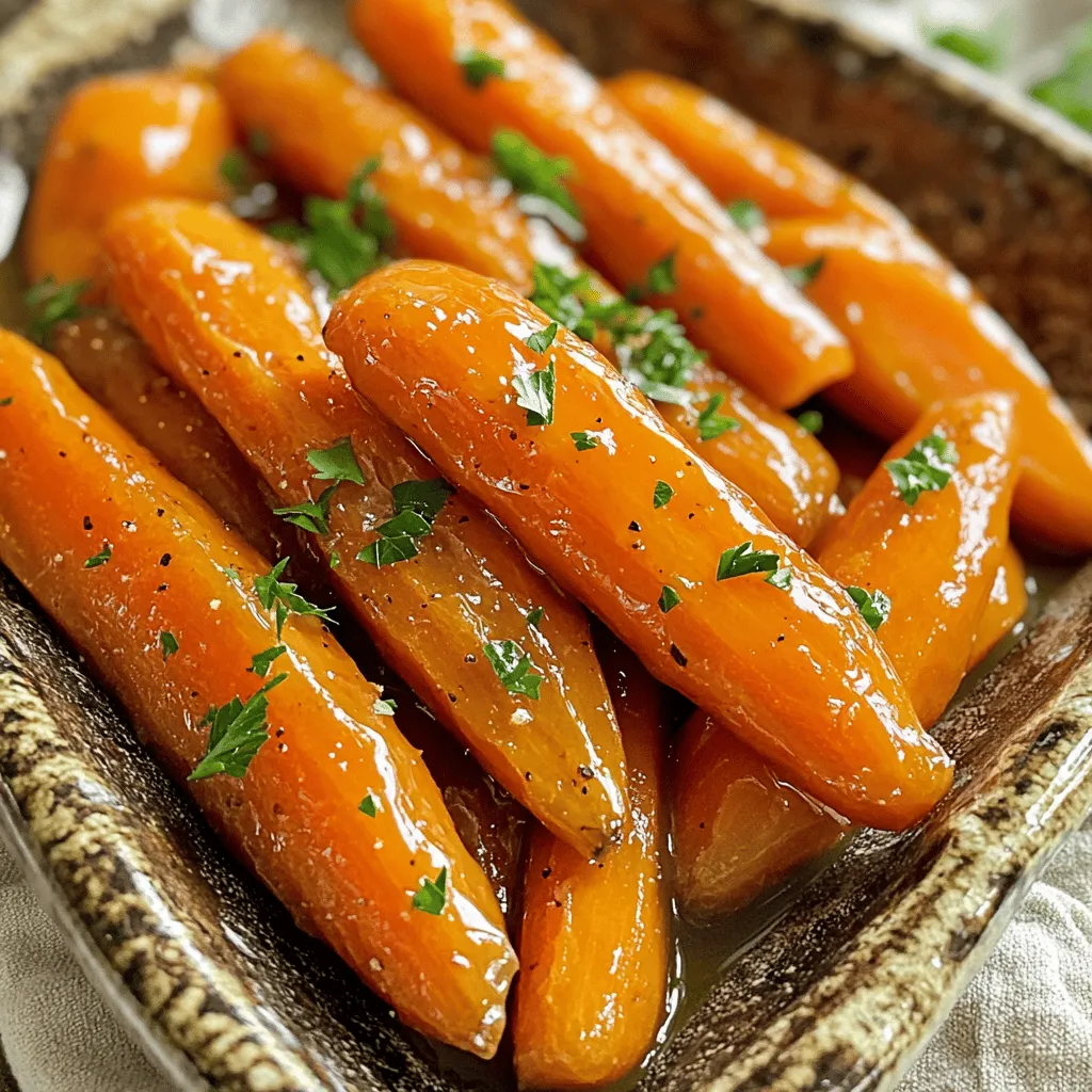 Orange Glazed Carrots Delightful Side Dish Recipe