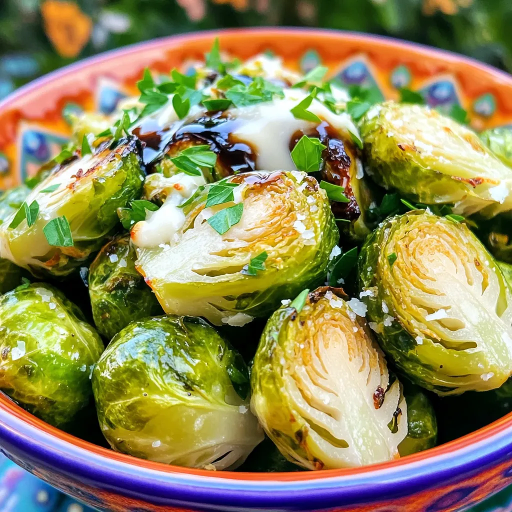 Garlic Roasted Brussels Sprouts Easy Flavorful Side