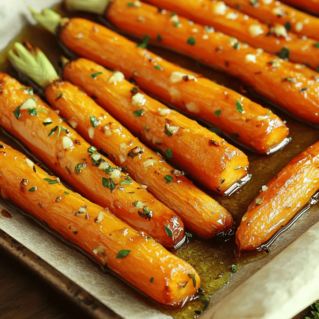 Garlic Roasted Carrots Flavorful and Easy Recipe