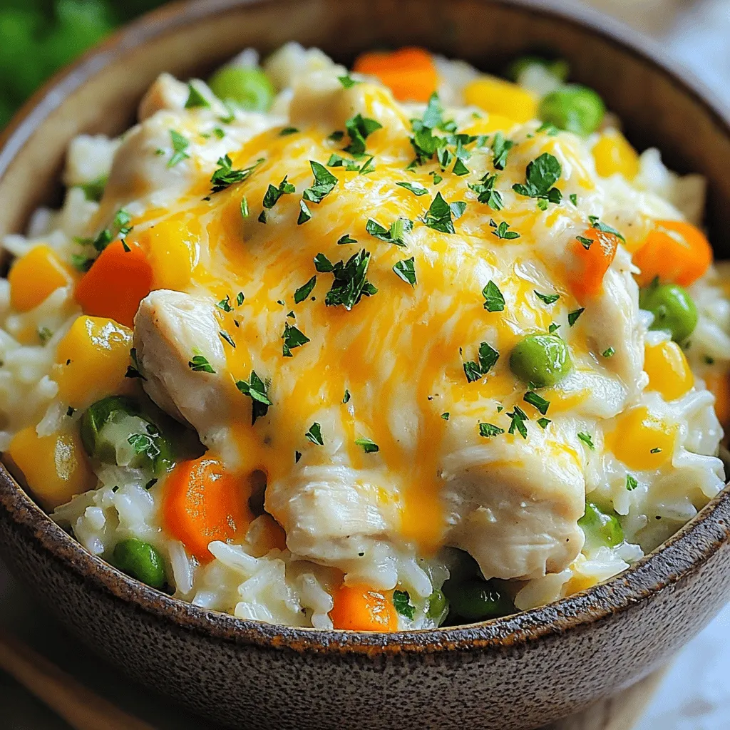 Instant Pot Chicken and Rice Casserole Delight