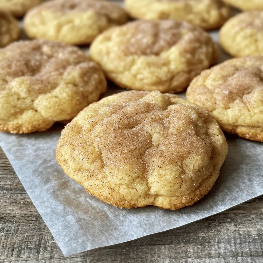 Classic Snickerdoodle Cookies Sweet and Simple Treat