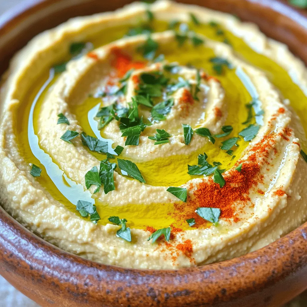 Roasted Garlic Hummus Flavorful and Easy Dip Recipe