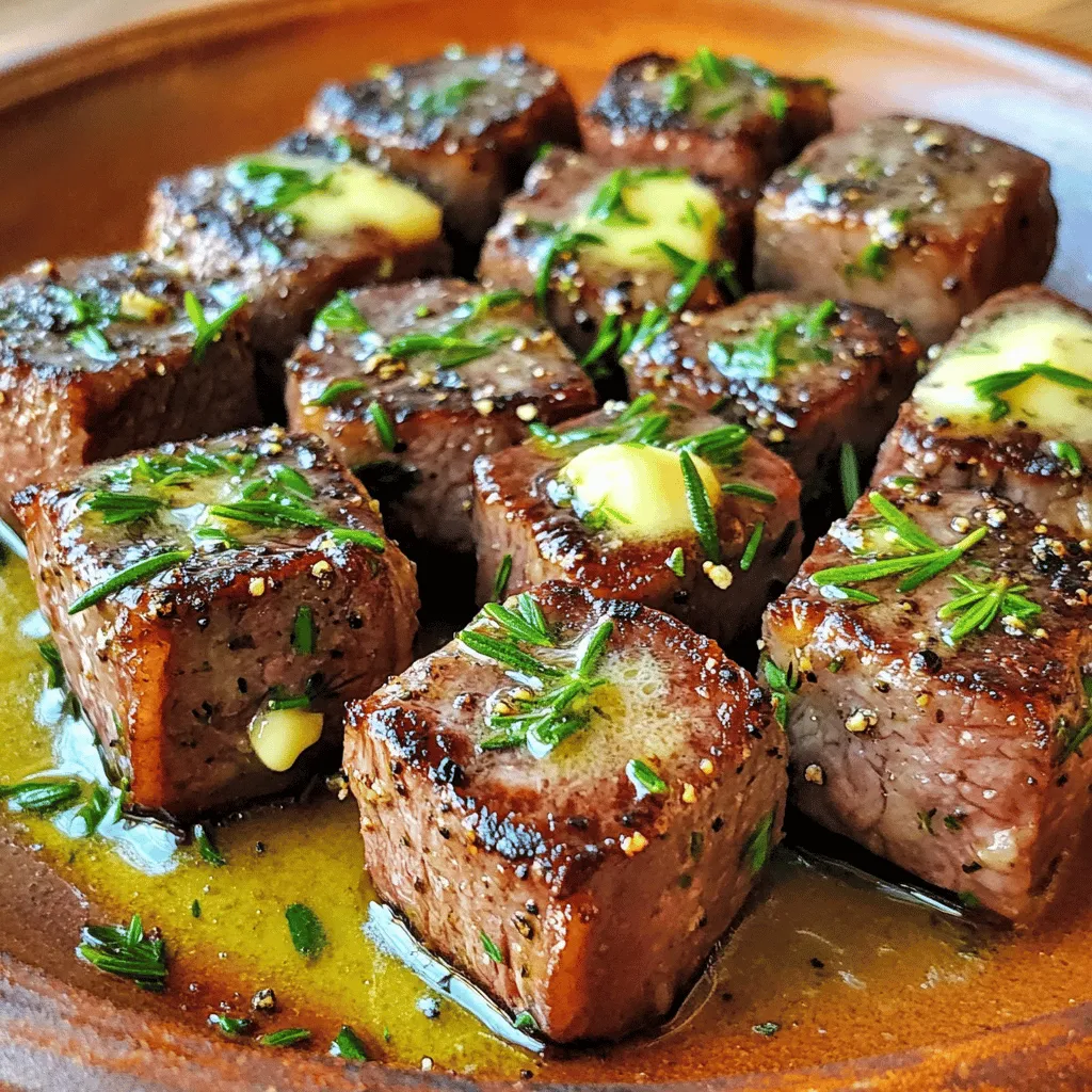 Savory Garlic Butter Steak Bites Quick and Tasty Meal