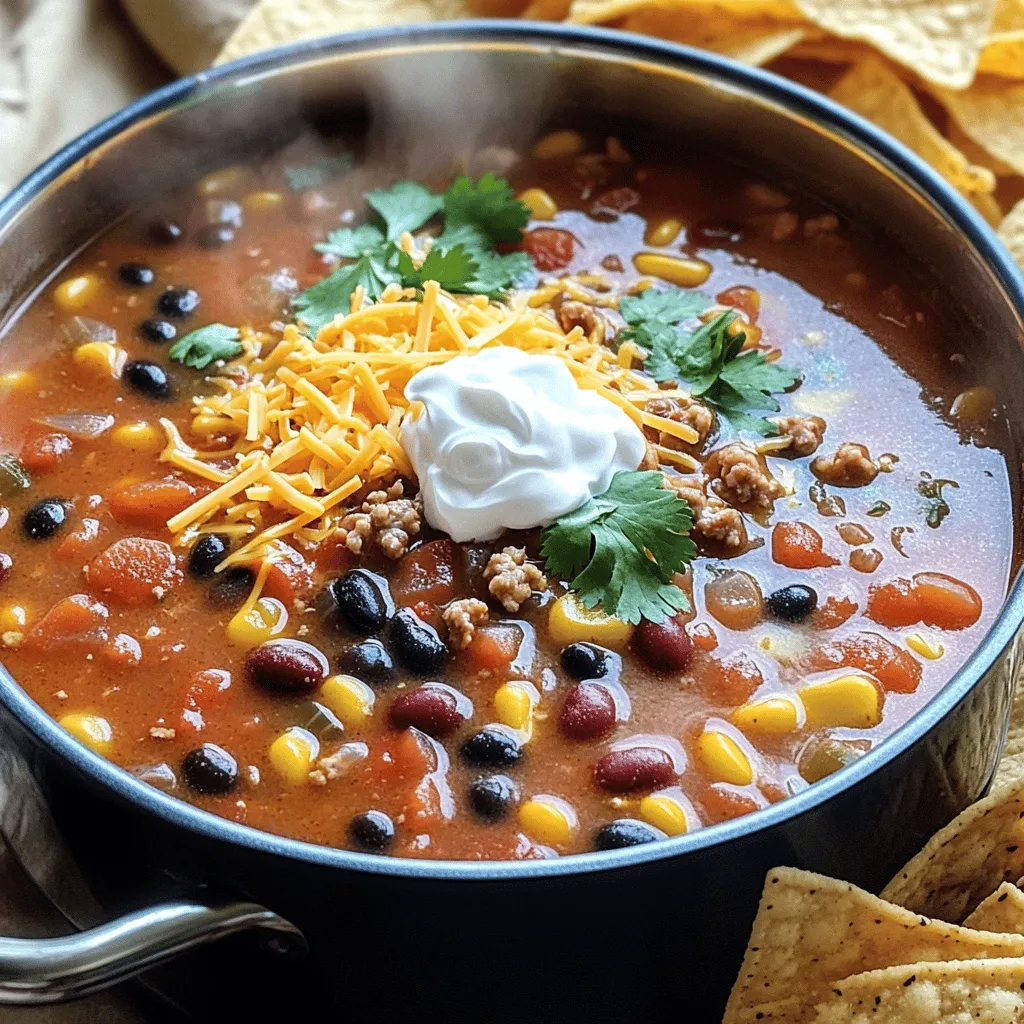 Easy Taco Soup Simple Flavorful Comfort Dish