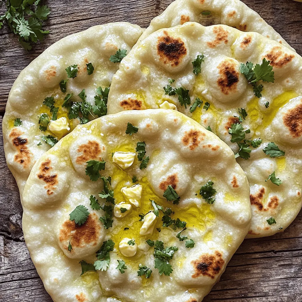 Easy Garlic Naan Bread Simple and Flavorful Recipe