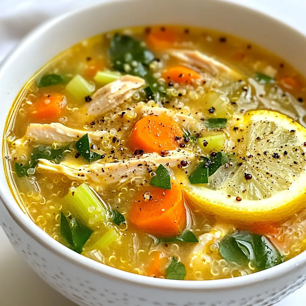 High Protein Chicken Soup Hearty and Nutritious Meal