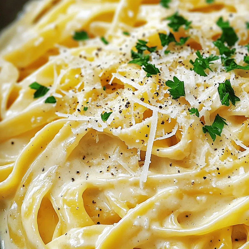 Classic Fettuccine Alfredo Creamy and Simple Recipe