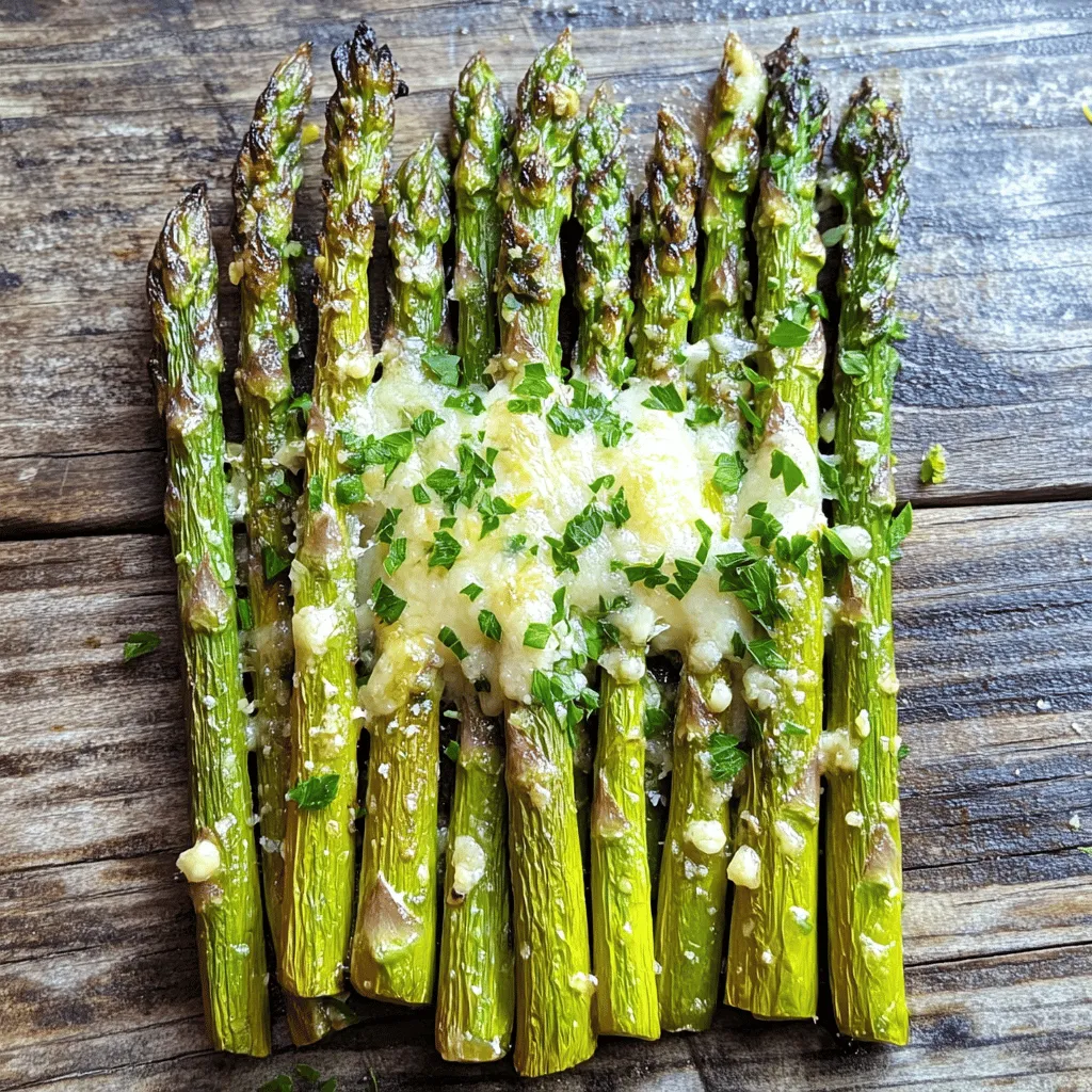 Lemon Garlic Roasted Asparagus Tasty and Easy Recipe