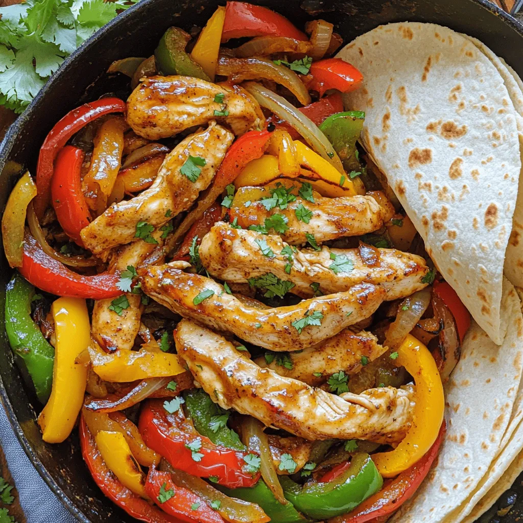 Honey Lime Chicken Fajita Skillet Tasty One-Pan Meal