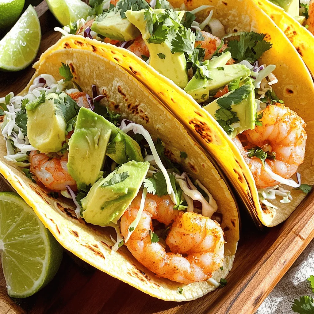 Easy Shrimp Tacos Flavorful and Quick Dinner Recipe