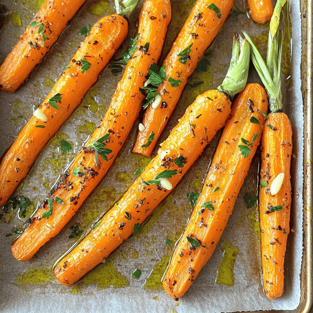Garlic Herb Roasted Carrots Savory and Simple Recipe