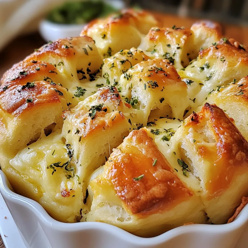 Garlic Herb Pull-Apart Bread Soft and Flavorful Treat