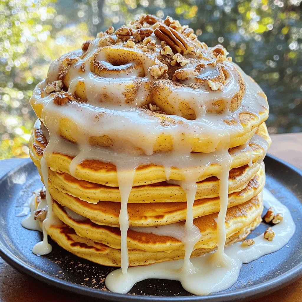 Cinnamon Roll Pancakes Delightful and Easy Recipe