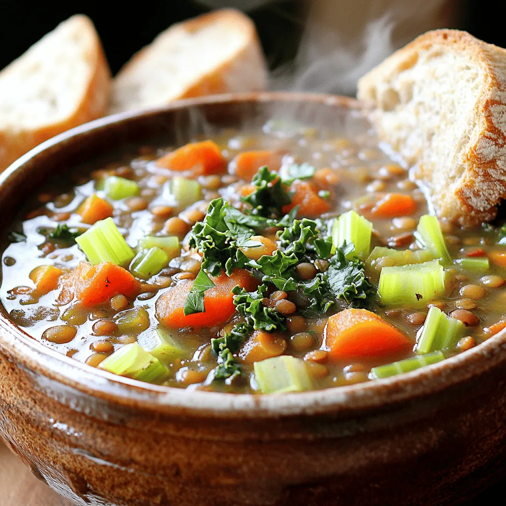 Easy Lentil Stew Hearty and Flavorful Comfort Dish