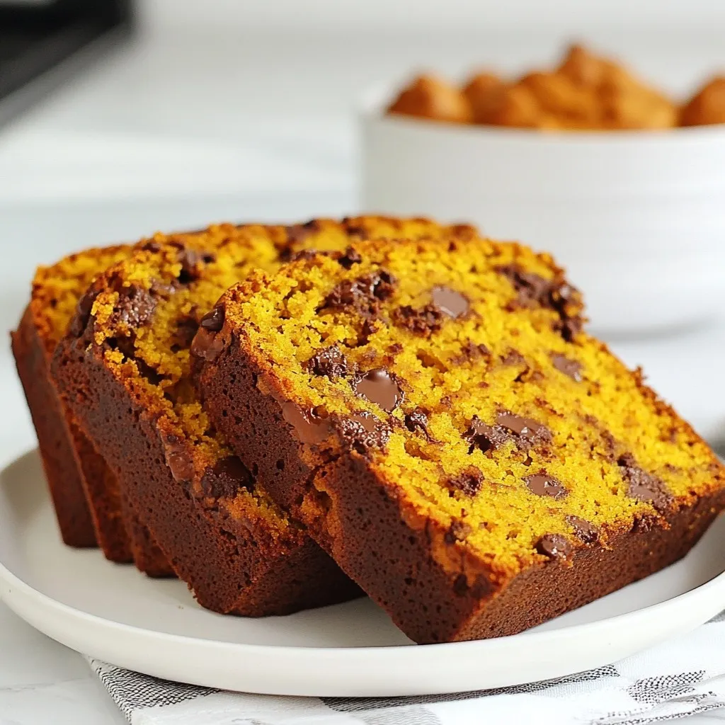Chocolate Chip Pumpkin Bread Delightful and Easy Recipe